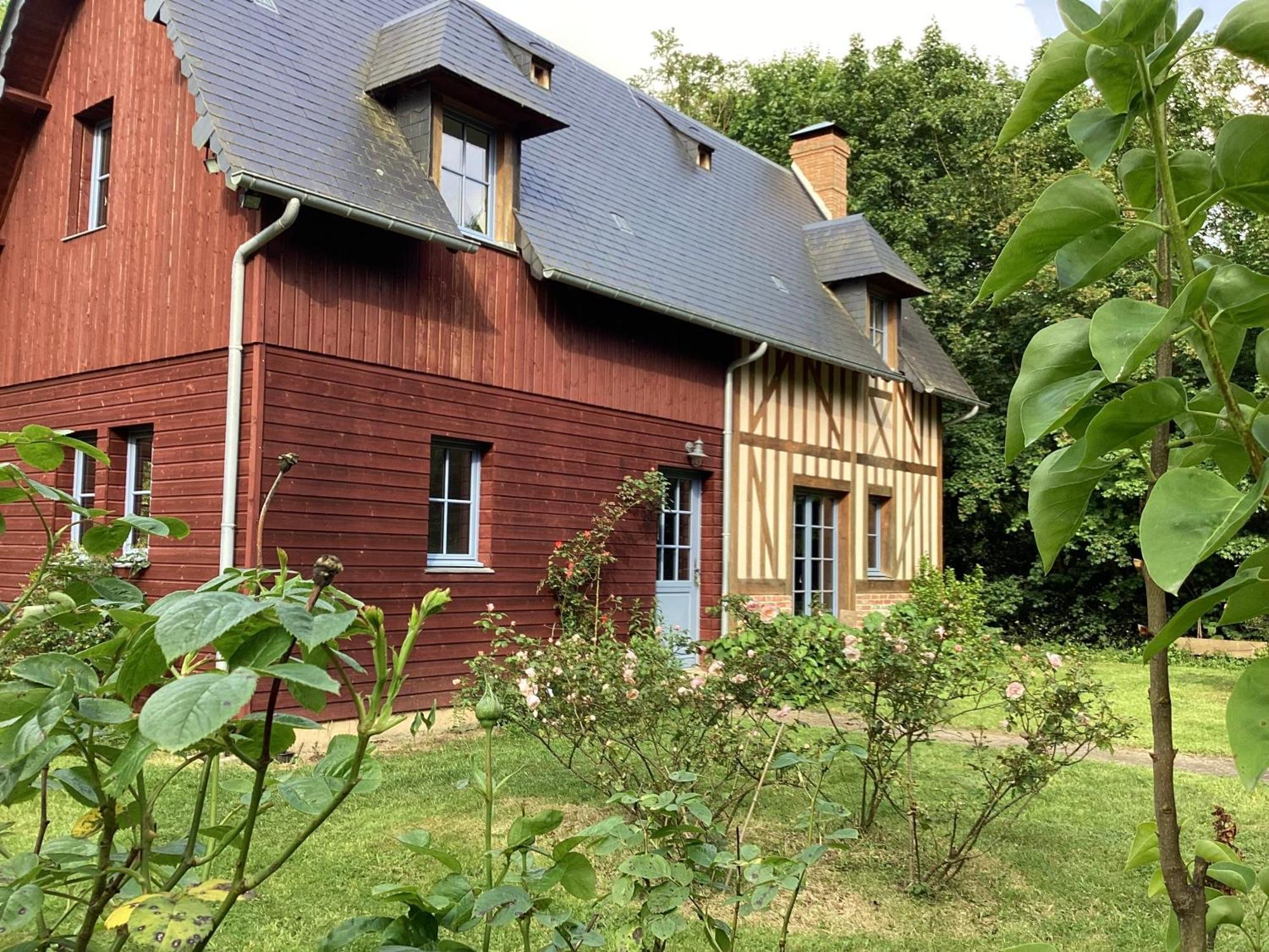 Maison Campagne Riviere Foret Villa Le Brevedent Exterior foto